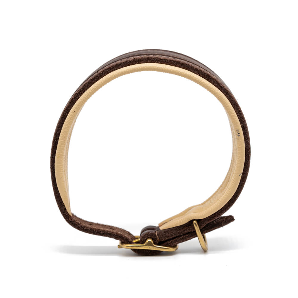 Sofortkauf Windhundhalsband „Iconic“ aus Fettleder 30-36cm