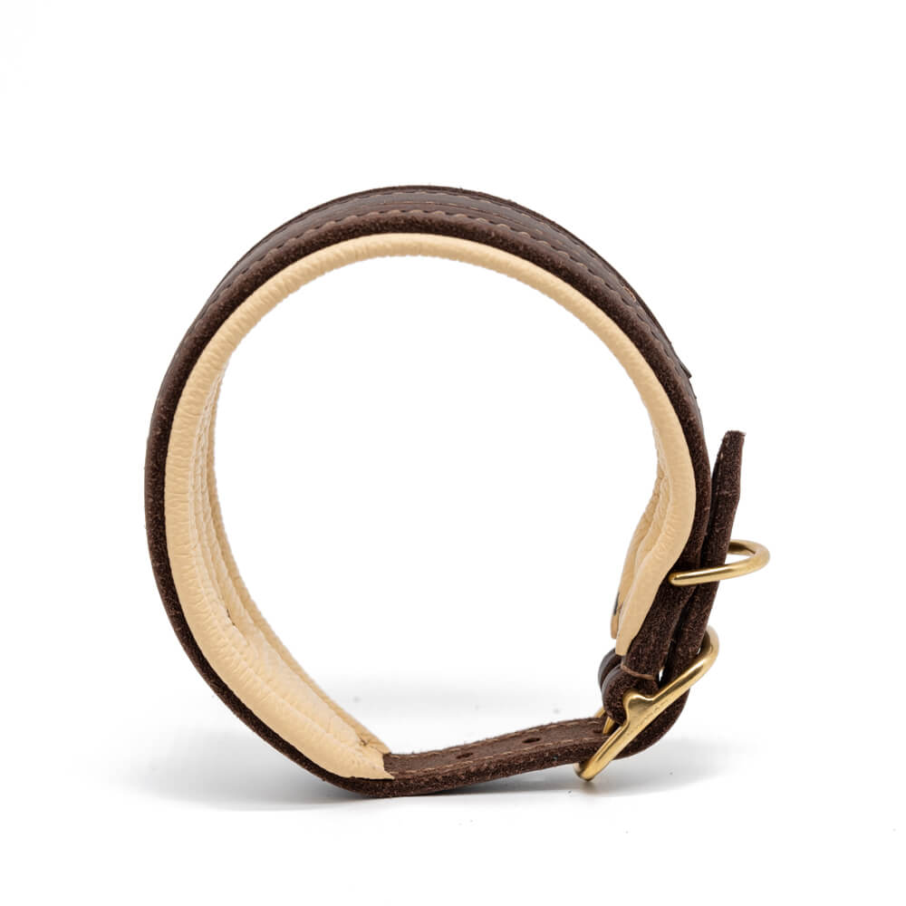 Sofortkauf Windhundhalsband „Iconic“ aus Fettleder 28,5-33cm