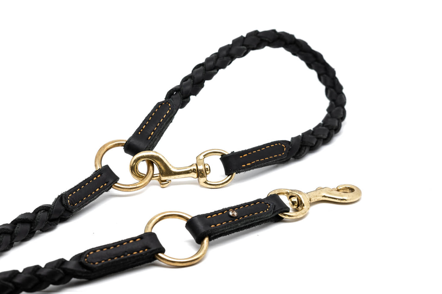 Sofortkauf Hundeleine „Twisted“ aus Fettleder 2,0m - extra stark